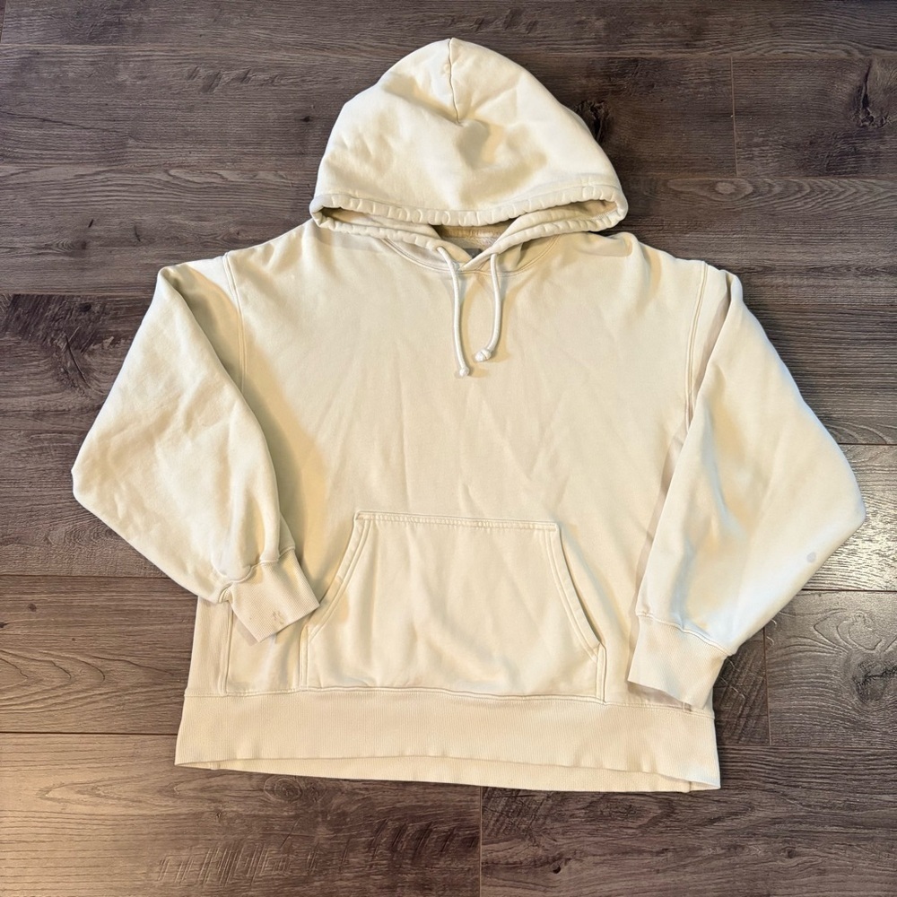 TNA‎ Cozy AF hoodie mellow yellow fleece size 2
